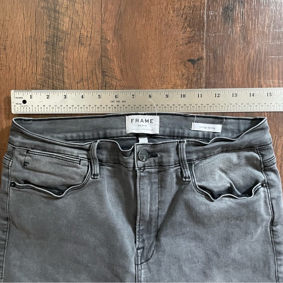 FRAME DENIM Le High Skinny jeans, size 32 - Picture 5 of 12